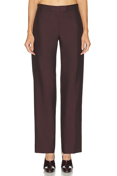 KHAITE Callen Pant in Almandine