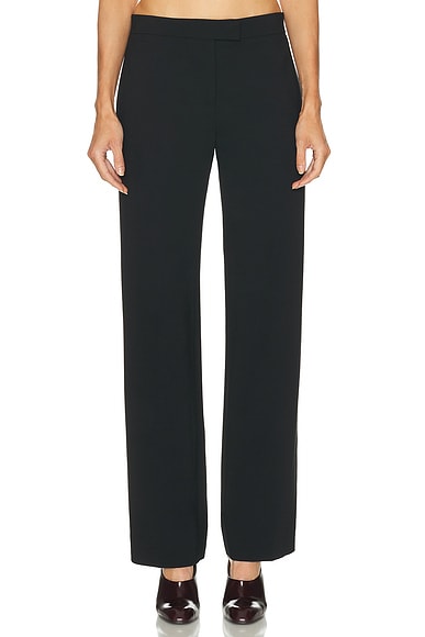 KHAITE Callen Pant in Black
