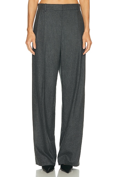 KHAITE August Pant in Storm
