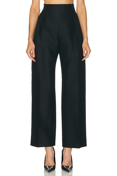 KHAITE Somera Pant in Black