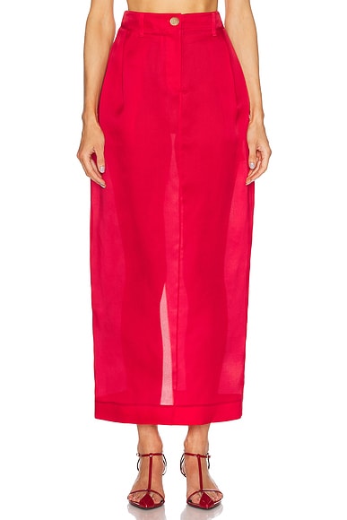 Lucian Skirt in Raspberry