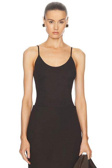 The Row Jilie Top in Black | FWRD