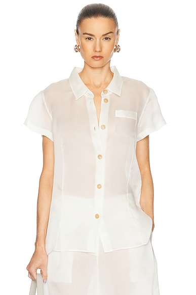 Keefe Organza Top