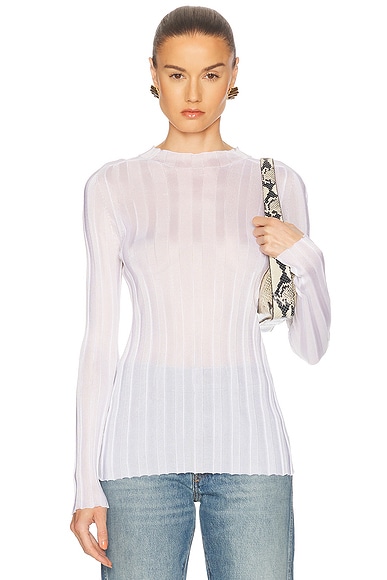 KHAITE Cosette Top in Glaze