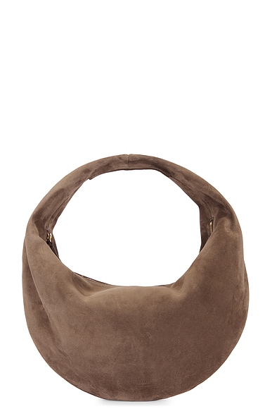 KHAITE Olivia Hobo Medium Bag in Brown