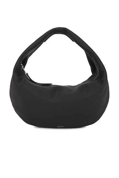 KHAITE Olivia Medium Hobo Bag in Black