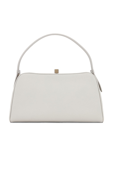 KHAITE Cate Bag in Light Grey