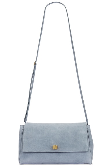 KHAITE Audrey Crossbody Bag in Lead