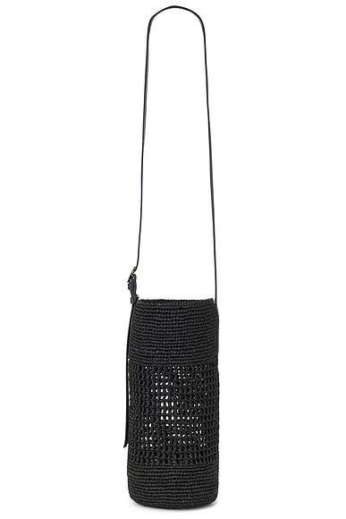 KHAITE Billie Small Bucket Bag in Black