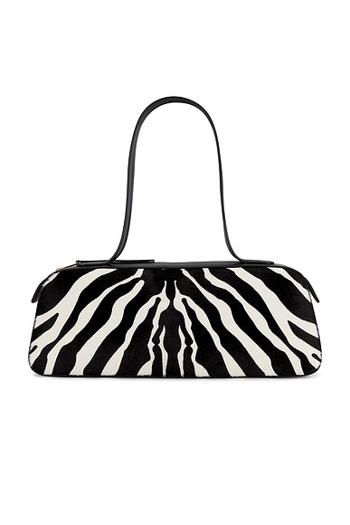 KHAITE Simona Shoulder Bag in Black & White