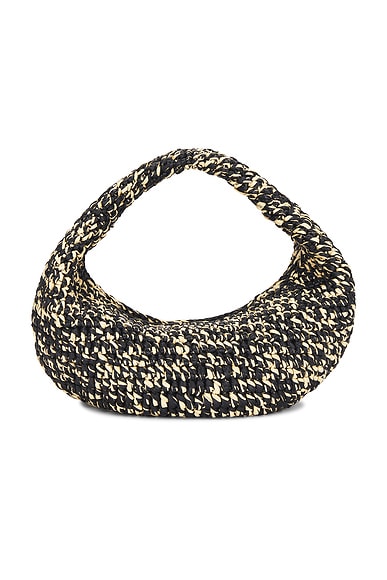 Olivia Medium Raffia Hobo Bag