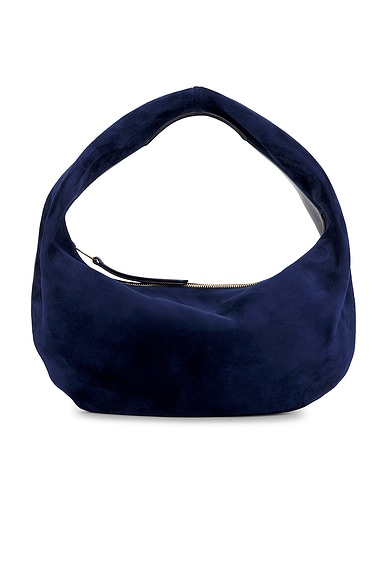 KHAITE Olivia Medium Hobo Bag in Midnight Navy
