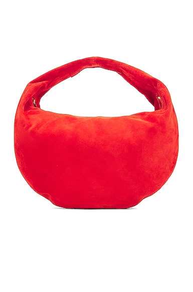 KHAITE Medium Olivia Hobo Bag in Red