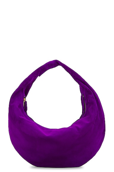 KHAITE Olivia Medium Hobo Bag in Purple