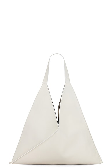 KHAITE Sara Tote Bag in White