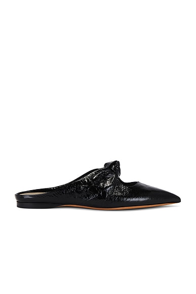 Alexander Wang Nina Kid Suede Heel in Black FWRD