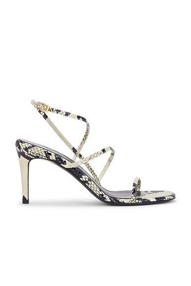 KHAITE Loop Sandal in Natural