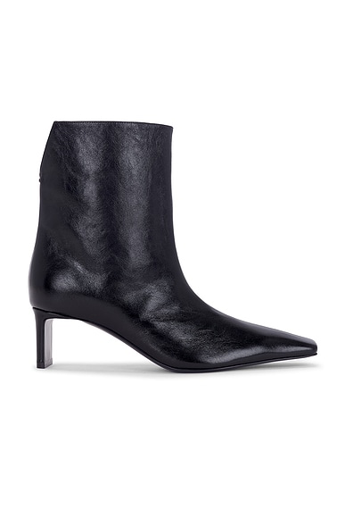 KHAITE Ona Ankle Boot in Black