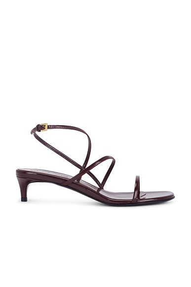 Marni Glitter Sandals in Silver FWRD