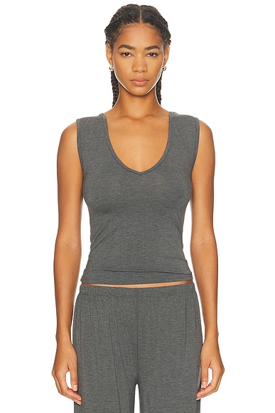 KYE Recline Shell Top in Charcoal