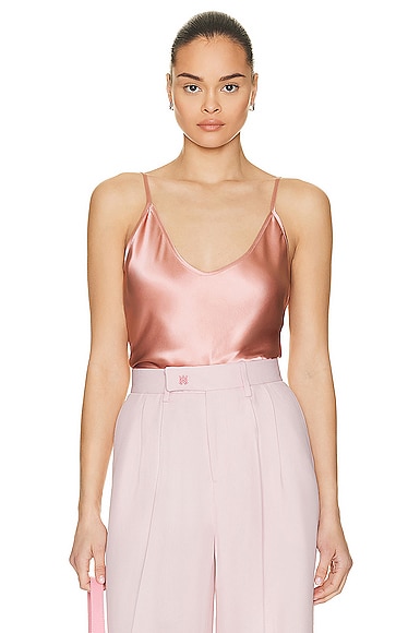 L'AGENCE Lexi Camisole Top in Blush