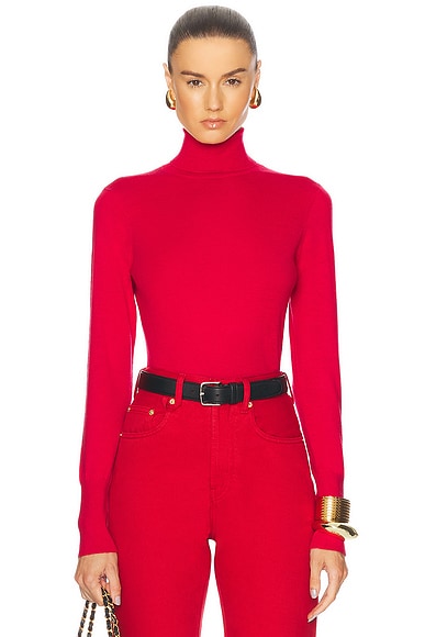 Isabel Marant Joyela Top in Red | FWRD