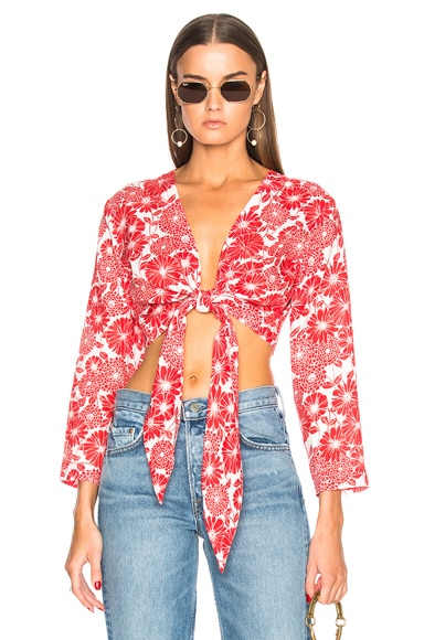 Linen Tie Top