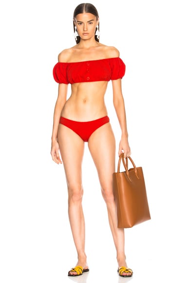 Leandra Seersucker Bikini Set
