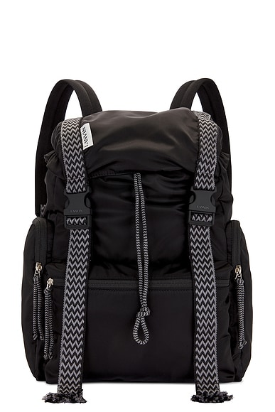 Lanvin Curb Backpack in Black