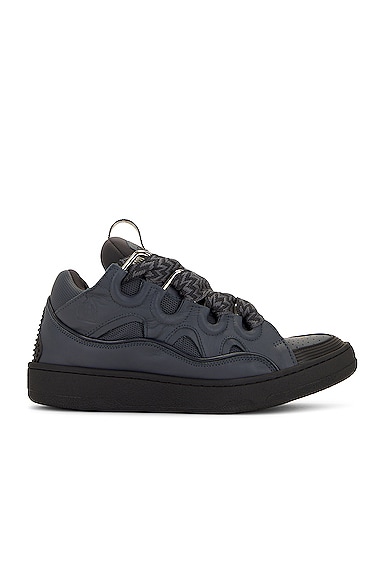 Lanvin Curb Sneaker In Dark Grey | ModeSens