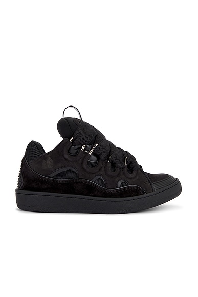 Lanvin Curb Sneakers in Black