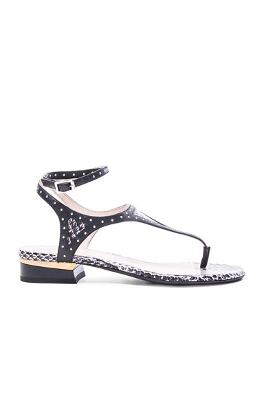 Studded Flat Sandals