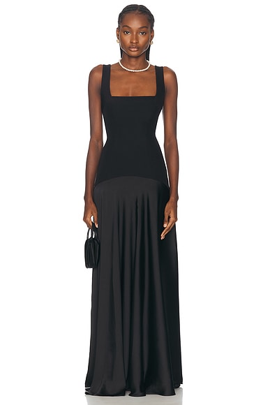 L'Academie by Marianna Sidney Gown in Black