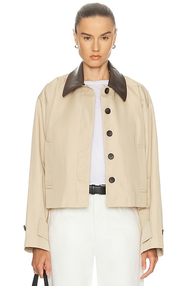 L'Academie by Marianna Nikki Jacket in Khaki