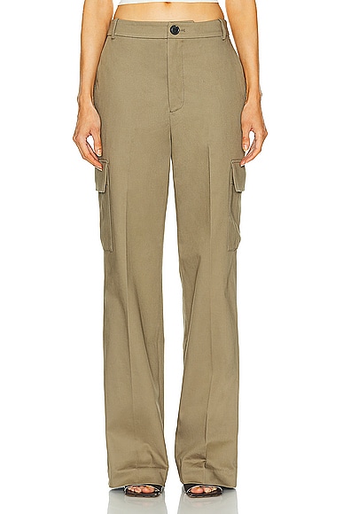 L'Academie by Marianna Bellamy Pant in Olive Green