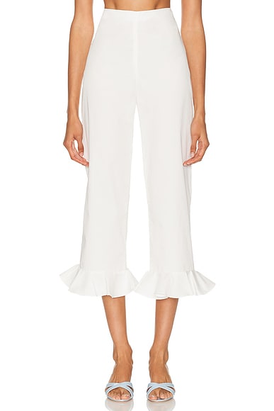 L'Academie by Marianna Idella Pant in White