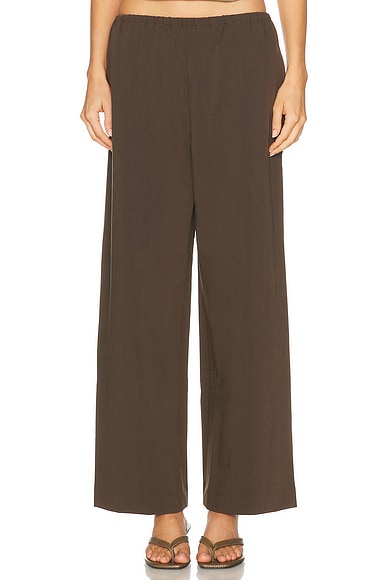 L'Academie Nicoly Pant in Mocha