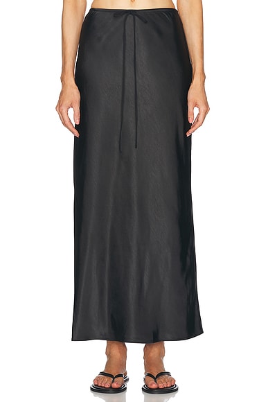 L'Academie by Marianna Etienne Midi Skirt in Black