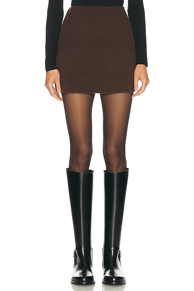 by Marianna Milly Wool Mini Skirt