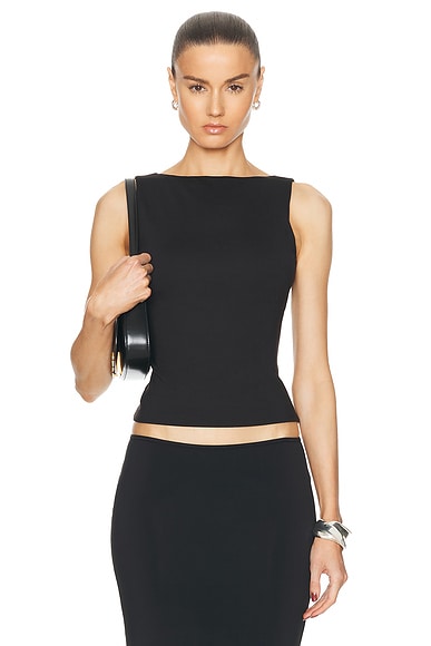 L'Academie by Marianna Cyra Top in Black