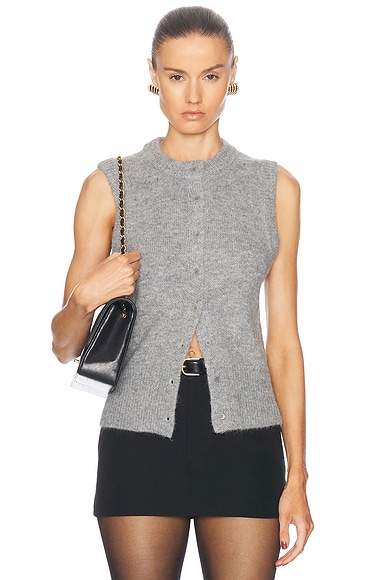 L'Academie by Marianna Krysten Sweater in Heather Grey