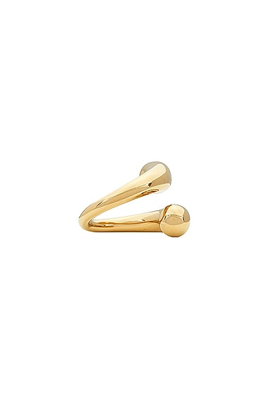 Lie Studio The Victoria Ring In 18k Gold Plated