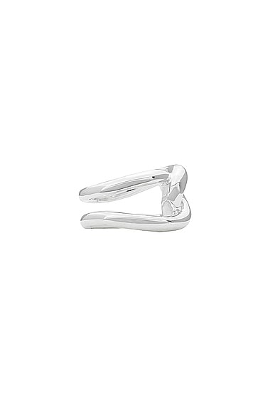 Shop Lie Studio The Agnes Ring In Sterling Silver