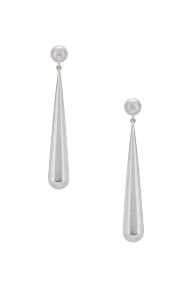 Lie Studio Louise Earrings in Silver