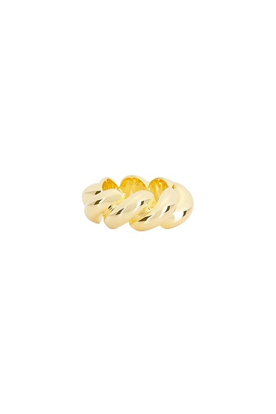 Lie Studio The Christine Ring in Gold