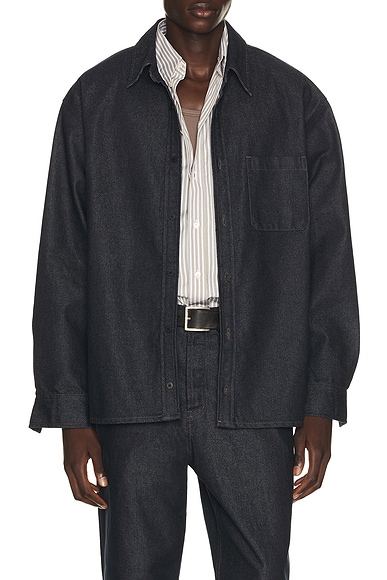 Denim Over Shirt