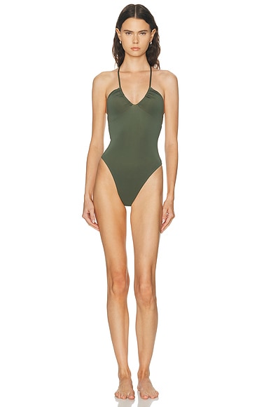 Left On Friday Reef Suit in Agave