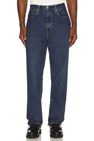 LEVI'S 568 Loose Straight Jeans in Check The Score Blue