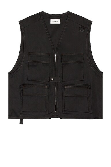 【ファッション好きが選ぶ人気ブランドランキング】 Lemaire FWRD | Black in Vest Reporter ベスト