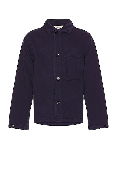 stand collar overshirt